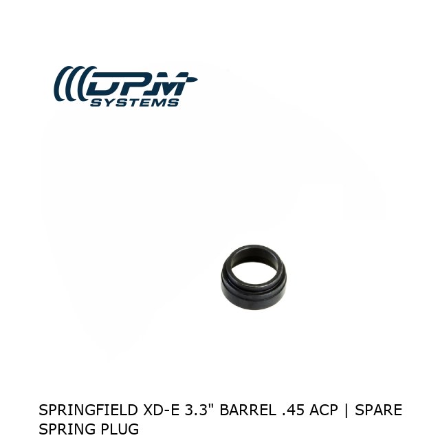SPRINGFIELD XD-E 3.3" BARREL .45 ACP | Spare Spring Plug