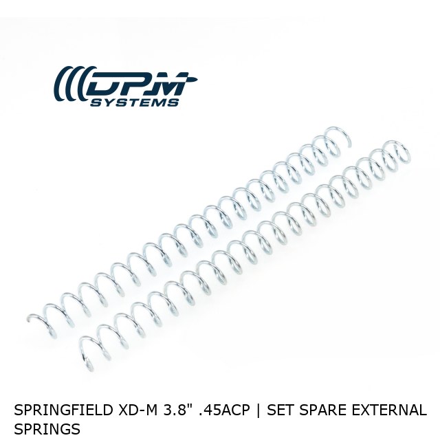 Springfield XD-M 3.8" .45ACP | Set Spare External Springs 