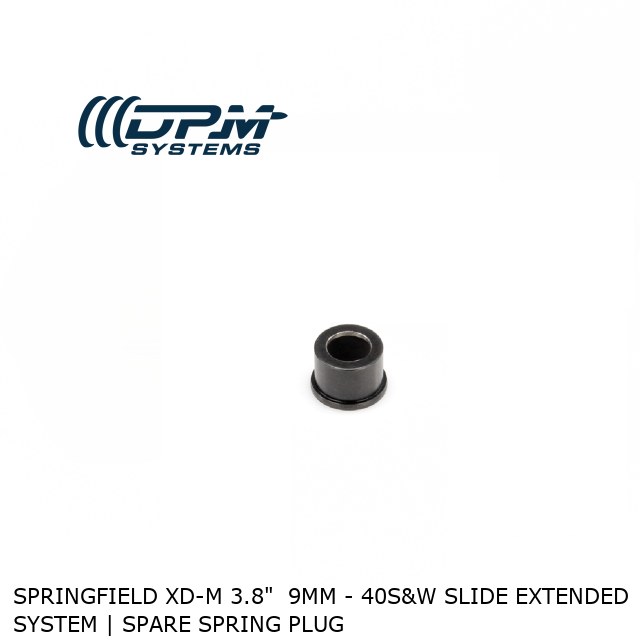 Springfield XD-M 3.8"  9mm - 40S&W Slide Extended System | Spare Spring Plug