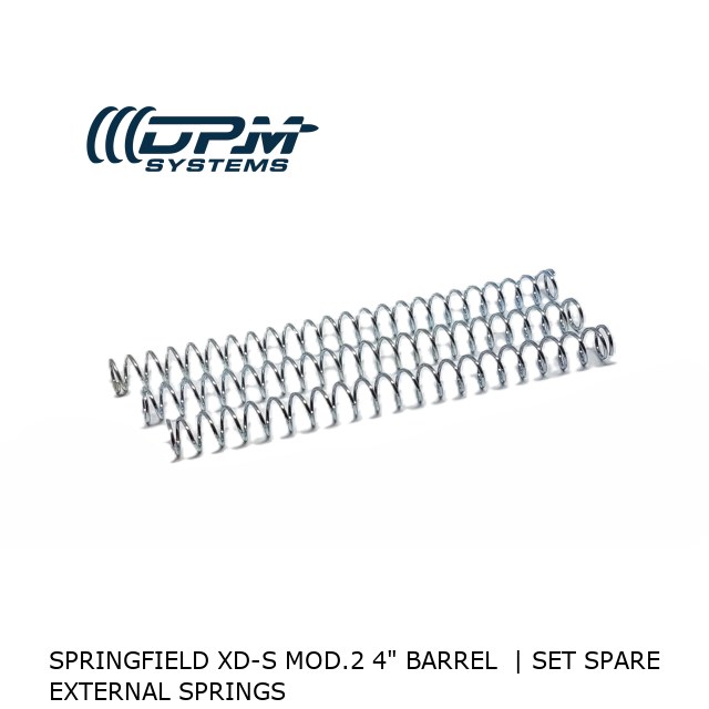 Springfield XD-S MOD.2 4" Barrel  | Set Spare External Springs 