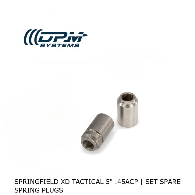 Springfield XD Tactical 5" .45ACP | Set Spare Spring Plugs
