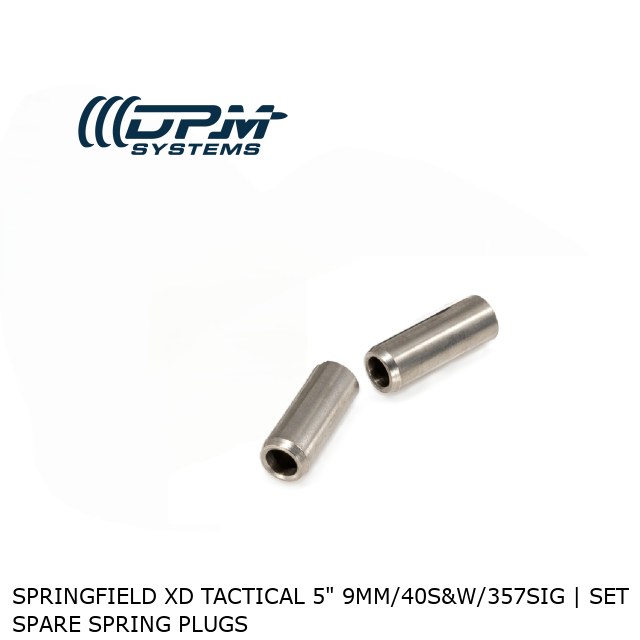Springfield XD Tactical 5" 9mm/40s&w/357Sig | Set Spare Spring Plugs