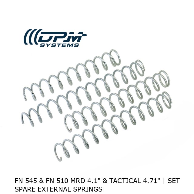 FN 545 & FN 510 MRD 4.1" & TACTICAL 4.71" | Set Spare External Springs 
