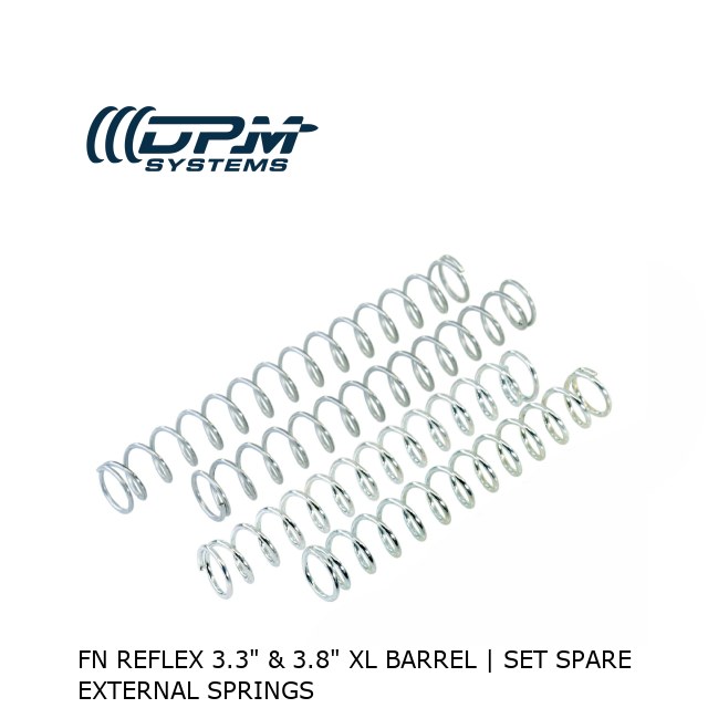 FN REFLEX 3.3" & 3.8" XL Barrel | Set Spare External Springs 