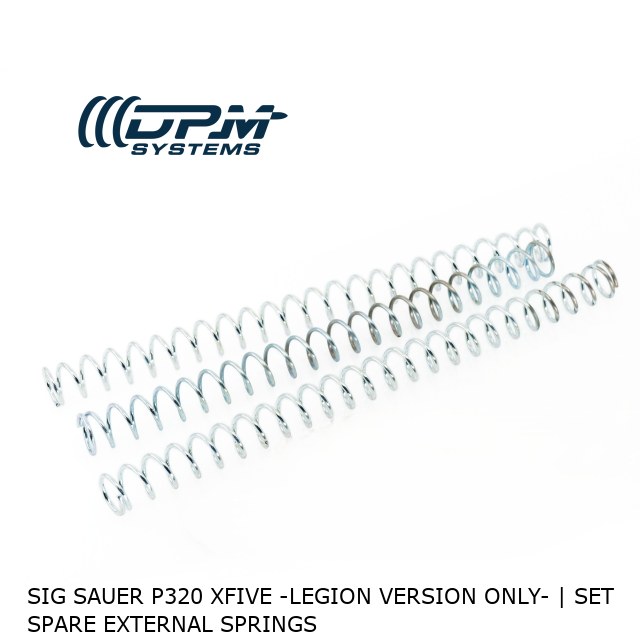 Sig Sauer P320 XFIVE -Legion Version Only- | Set Spare External Springs 