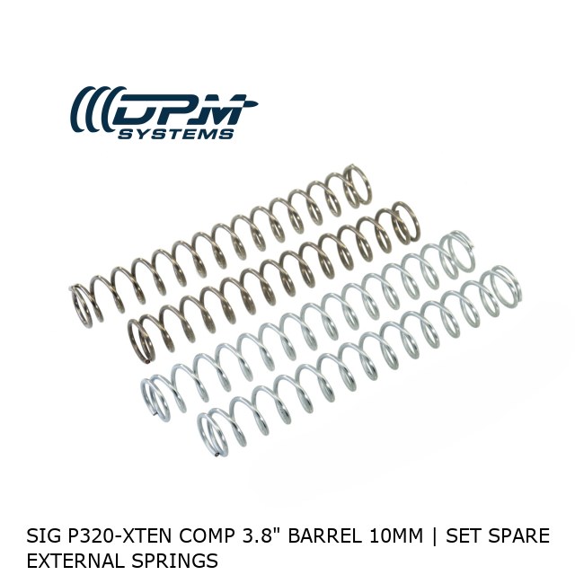 SIG P320-XTEN COMP 3.8" BARREL 10MM | Set Spare External Springs 