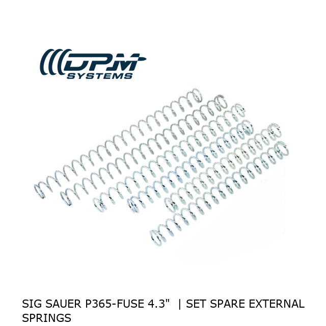 SIG SAUER P365-FUSE 4.3"  | Set Spare External Springs  SIG SAUER P365-FUSE 4.3"  | Set Spare External Springs