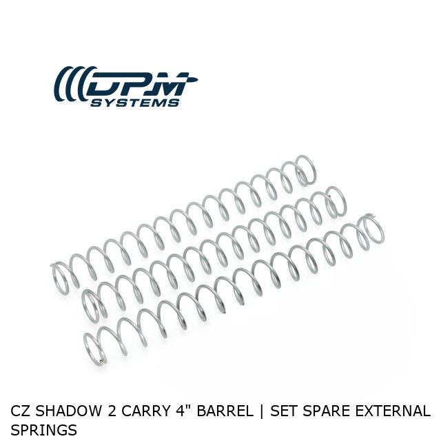 CZ SHADOW 2 CARRY 4" BARREL | Set Spare External Springs  CZ SHADOW 2 CARRY 4" BARREL | Set Spare External Springs