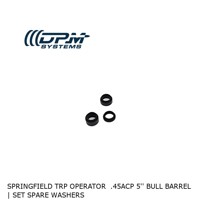 SPRINGFIELD TRP OPERATOR  .45ACP 5'' BULL BARREL  | Set Spare Washers