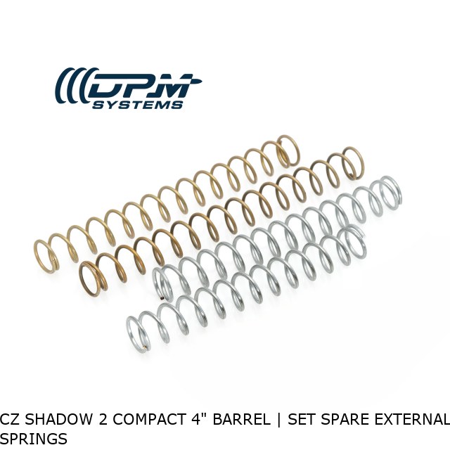 CZ SHADOW 2 COMPACT 4" Barrel | Set Spare External Springs 