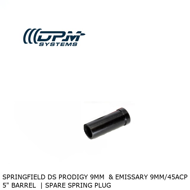 Springfield DS PRODIGY 9MM  & Emissary 9mm/45acp 5" BARREL  | Spare Spring Plug