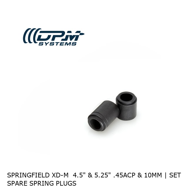 Springfield XD-M  4.5" & 5.25" .45ACP & 10mm | Set Spare Spring Plugs