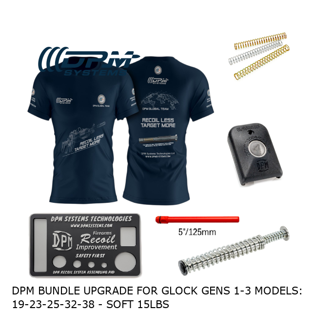 DPM BUNDLE UPGRADE FOR GLOCK GENS 1-3 MODELS: 17-22-31-34-35-37