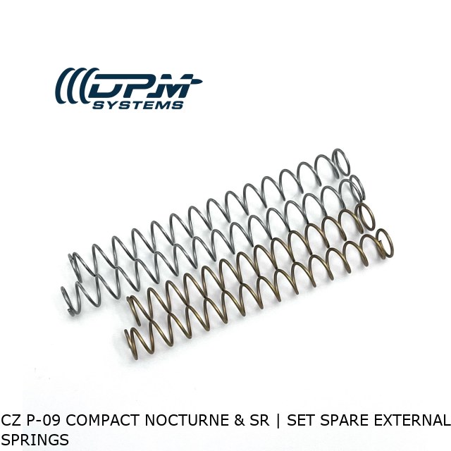CZ P-09 COMPACT NOCTURNE & SR | Set Spare External Springs  CZ P-09 COMPACT NOCTURNE & SR | Set Spare External Springs