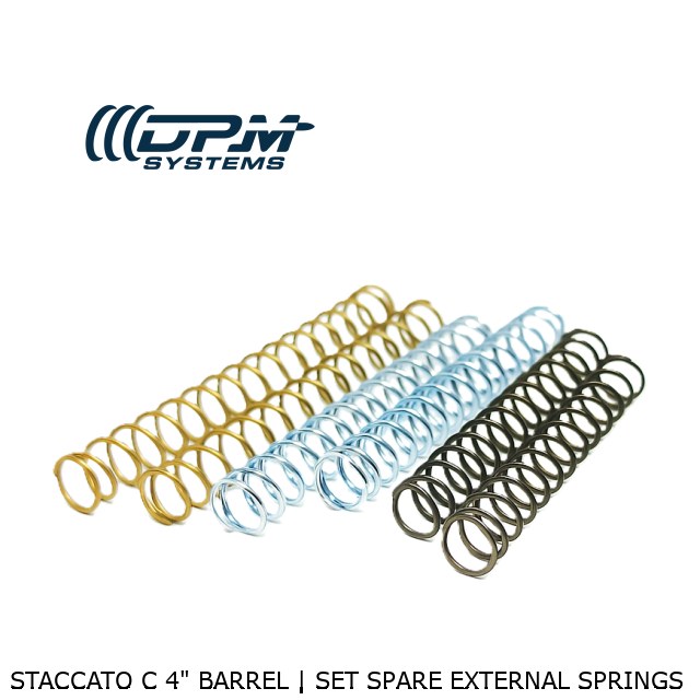 STACCATO C 4" BARREL | Set Spare External Springs 