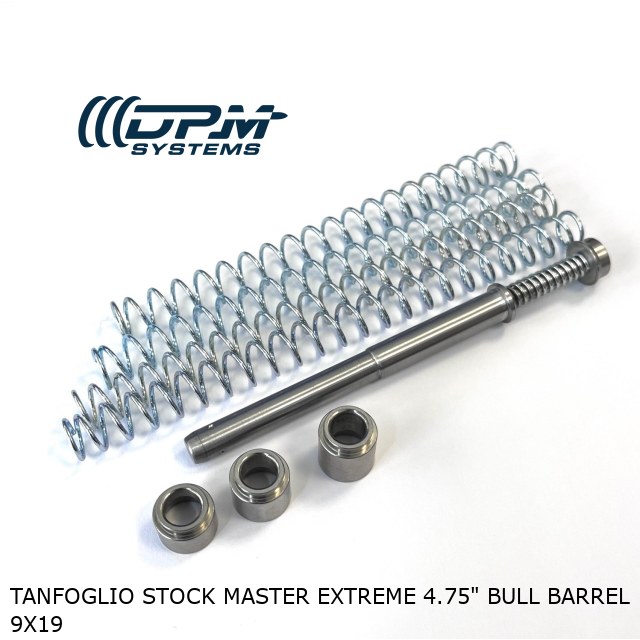 TANFOGLIO STOCK MASTER EXTREME 4.75" BULL BARREL 9x19 TANFOGLIO STOCK MASTER EXTREME 4.75" BULL BARREL 9x19