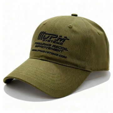 DPM JOCKEY HAT WITH Text Logo - 