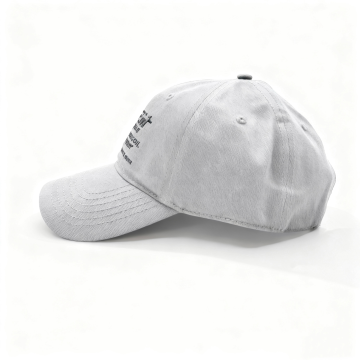 DPM JOCKEY HAT WITH TEXT LOGO - Gray -  DPM JOCKEY HAT WITH TEXT LOGO - Gray -
