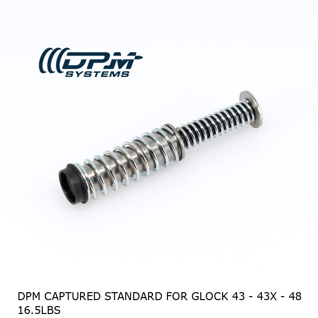 DPM CAPTURED STANDARD FOR GLOCK 43 - 43X - 48 16.5LBS