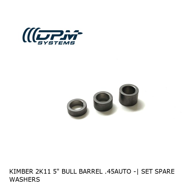 KIMBER 2K11 5" BULL BARREL .45auto -| Set Spare Washers