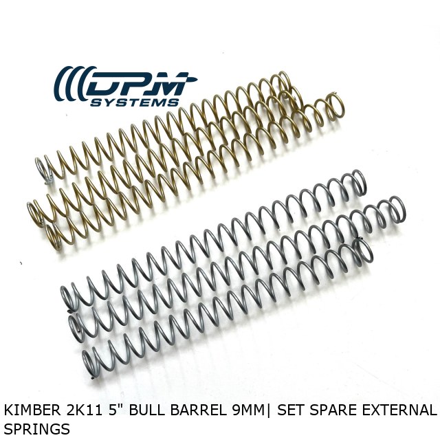 KIMBER 2K11 5" BULL BARREL 9mm| Set Spare External Springs 