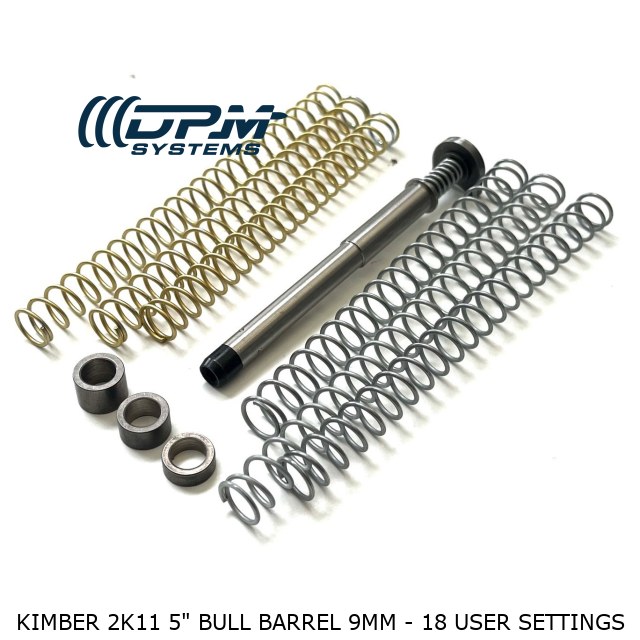 KIMBER 2K11 5" BULL BARREL 9mm - 18 User Settings